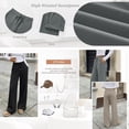 thumbnail image 3 of SUNBS Womens Wide Leg Sweat Pants For Women Lounge Pants With Pockets Drawstring, 3 of 9