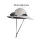 thumbnail image 3 of Sombrero de ala ancha para exteriores, sombrero solar con ventilador, sombrero de playa y sombrero de pescador ideal para hombres y mujeres, sombrero de nailon para el sol., 3 of 6