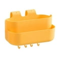 thumbnail image 2 of Bedside Hanging Basket Hanging Storage Organizer Storage Box With Hooks, 2 of 4