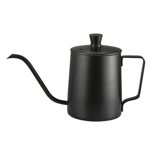 Pour Over Coffee Kettle, Gooseneck Kettle Stainless Steel , Black