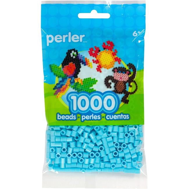 Perles à Repasser Perler Cap Beads - 750 Perles Cotton Candy (Rose) - Pour Créations DIY Et Loisirs Créatifs