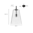 thumbnail image 2 of 20702-PN-Millennium Lighting-Saben - 1 Light Pendant-14.5 Inch Tall and 11 Inch Wide-Polished Nickel Finish, 2 of 7