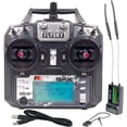 thumbnail image 1 of Transmisor y receptor DTXMX Flysky FS-i6X RC de 6 canales FS-iA6B, controlador de radio de 2,4 GHz para helicóptero RC, cuadricóptero, FPV, dron de carreras, coche barco, 1 of 8
