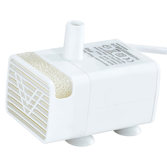Sinyiin LED Illuminated Pet Water Fountains With Anti Dry Burn Cats Water Fountains Pump