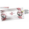 thumbnail image 3 of Skin Wrap Decal Set 2 Pack for Amazon Echo Dot 2 - Baseball (2nd Generation ONLY - Echo NOT INCLUDED), 3 of 3