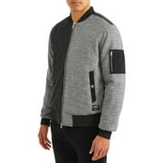 WeSC Mens Bomber Blocked Flannel Jacket
