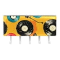 thumbnail image 2 of PhooArto Key Holder for Wall Decorative with 5 Key Hooks, Color Record Player Pattern Holders Wall Mount Organizer with Mail Key Rack, Self Adhesive, 2 of 7