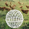 thumbnail image 3 of Chicken Balls Cage for Outside Rollings, Outdoor Ball-Shaped Coop& Rabbit Hutch, Pigeon Rabbits Duck Safe Walking Net, Safety Ball Cage for Pet Outdoor Farm Use, 3 of 9