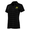 thumbnail image 2 of Women's Antigua Black William Byron Tunnel Polo, 2 of 3