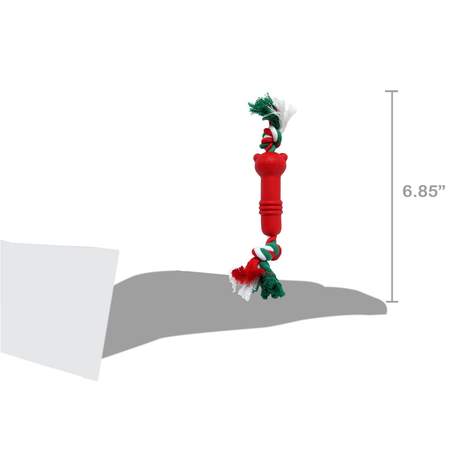 VIBRANT LIFE SMALL RUBBER ROPE DOG TOY