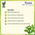 thumbnail image 5 of Neeta 100% Natural Henna for Hair Color, Henna with GI Tag for Hair, Rich Brown shades, 17.64 oz, 5 of 9