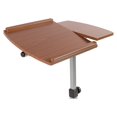 thumbnail image 5 of |Angle & Height Adjustable Rolling Laptop Desk Cart Over Bed Hospital Table Stand, 5 of 6