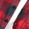 thumbnail image 5 of Towmus Toddler Boy Clothes Plaid Hooded Shirt - 2 Piece Outfit: Button Front Toddler Casual Hoodie & Sweatpants Set 3~7 years, 5 of 9