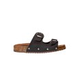 thumbnail image 2 of SANDALIAS CASUALES LEON MUJER DAMA NEGRO PIEL 92522 LEON 92522p, 2 of 3