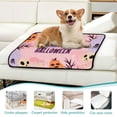 thumbnail image 6 of RMDQTR 3Pack Set of Small Pet Potty Pads Reusable Ultra-Absorbent Pet Training Pads Leak-Proof Pet Pads Happy Halloween on Pink, 6 of 7