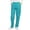 TEAL, variant on MAZEL UNIFORMS UNISEX ELASTIC WAIST SCRUB PANTS WITH CARGO POCKETS- REGULAR + PETITE + TALL