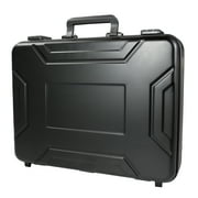 Urecimy Metal Briefcase TSA Lock Hard Shell Case with Foam Toolkit Box Equipment Cash Case