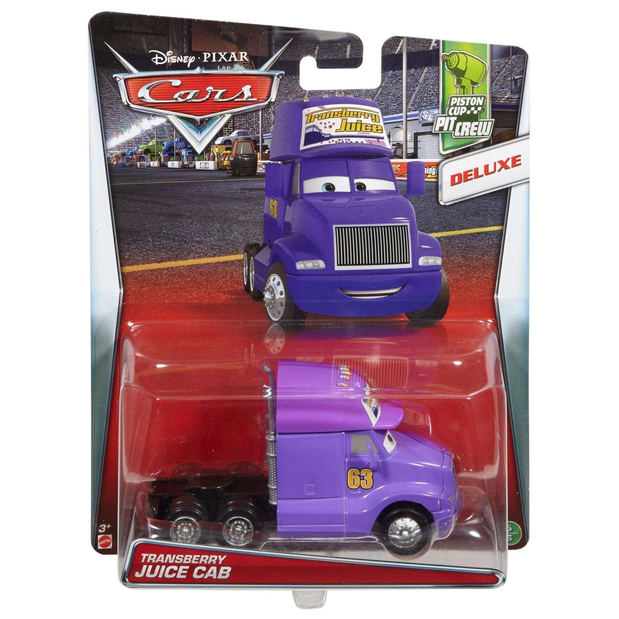 Disney/Pixar Cars Transberry Juice Cab Deluxe Die-Cast Vehicle - image 3 of 8