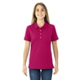 thumbnail image 1 of Jerzees SpotShield T-Shirt de Sport à Manches Courtes pour Femmes, m, Rose Cyber, 1 of 7