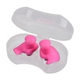 thumbnail image 3 of Tapones para los oídos de natación, protección para los oídos en espiral para , tapones para los oídos de silicona para dormir Rosa, 3 of 8
