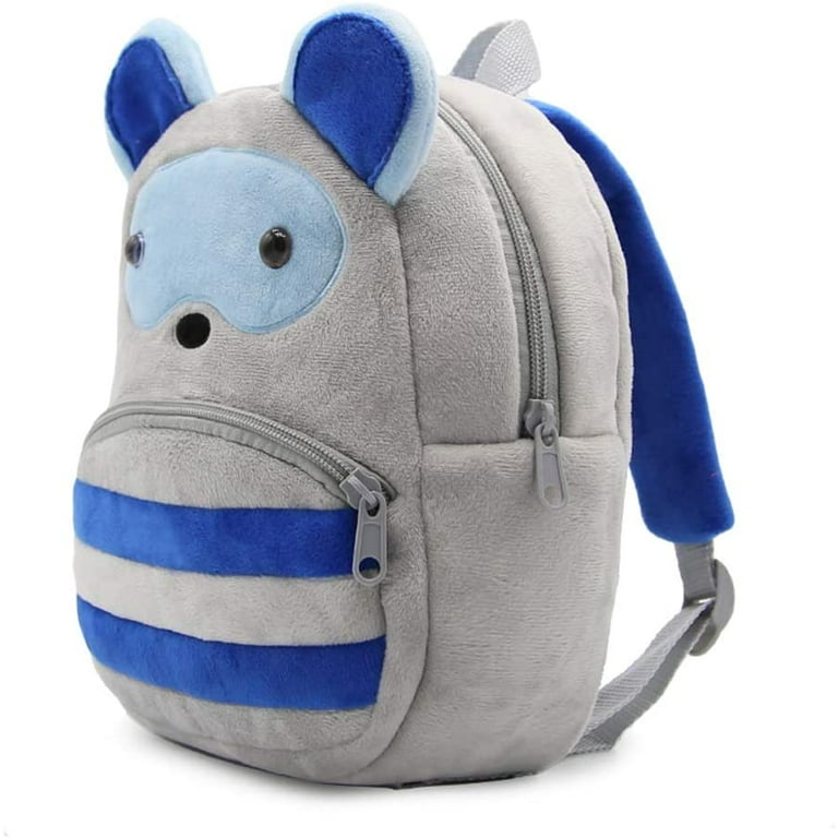 Kids School Bag Soft Plush Backpack Cartoon Bags Mini Travel Bag for for  Girls Boys Toddler Baby doraemon & Koala