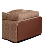 Coach Taylor Small Backpack In Signature Canvas (Tan Brown)