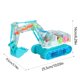 thumbnail image 3 of Children's Universal Transparent Gear Mining Toy Car Lighting Engineering Vehicle Simulation Model Holiday Gift, 3 of 6