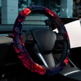 thumbnail image 6 of Hearts Battle Steering Wheel Cover, 14.5 Inch, Printing, PVC Leather, Auto Accessories for Car Wheel Covers, 6 of 6