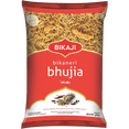 thumbnail image 2 of Bikaji Bikaneri Bhujia 140g, Pack of 12 – Crunchy Savory Indian Snack with Spiced Moth Bean Noodles, 2 of 6