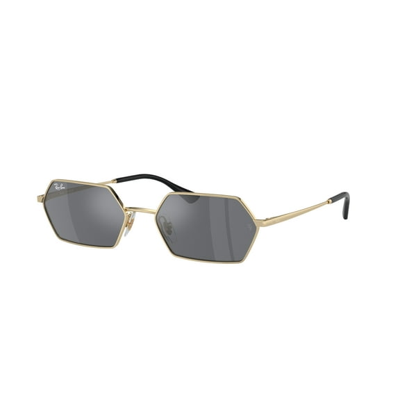 Sunglasses Ray-Ban RB 3728 92136V Yevi Light Gold Dark Grey Flas