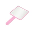 thumbnail image 4 of Unique Bargains Portable Square Handheld Mirror 1 Pc Pink 8.5"x4.72"x0.24", 4 of 5