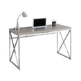 thumbnail image 1 of Atlin Designs 48" Metal Writing Desk in Dark Taupe, 1 of 2