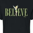 thumbnail image 3 of Tinker Bell - Believe - Juniors Cropped Cotton Blend T-Shirt, 3 of 5