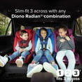 thumbnail image 4 of Diono Radian 3RXT All-in-One Convertible Car Seat, Slim Fit 3 Across, Blue, 4 of 16