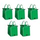 thumbnail image 1 of Bolso De La Compra Del Carro De La Cesta Del Carro De La Compra Del Supermercado Del Reutilizable Plegable 5x Con El Verde Del Clip Macarena Bolsillo de compras reutilizable, 1 of 4