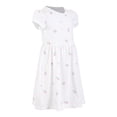 thumbnail image 3 of Vestido George para Niña Floral Blanco Talla 3, 3 of 4