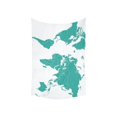 thumbnail image 2 of BSDHOME Watercolor World Map Wall Tapestry 40x60 inches, 2 of 3