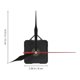 thumbnail image 3 of EeaseMX Kits de movimiento de reloj silencioso. Piezas de mecanismo de reloj sin batería para reemplazo de reloj. Piezas de reparación. Un núcleo de reloj y 3 punteros (negro y rojo)., 3 of 8