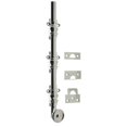 thumbnail image 1 of Idh by St. Simons 11212-026 Solid Brass Ornamental Bolt, Polished Chrome - 12 in., 1 of 1