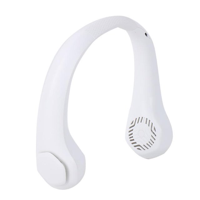 Ventilador de cuello colgante, Mini ventilador de aire acondicionado eléctrico recargable portátil sin hojas, Micro enfriador de aire Usb para exteriores/deportes/correr kaili Sencillez