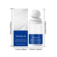 thumbnail image 3 of Pisexur Belleza Maquillaje Rodillo hidratante para pies. Hidrata profundamente los talones y restaura su suavidad y tersura. 50 ml.para mujeres y hombres, 3 of 9
