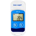 thumbnail image 2 of Registrador de datos de temperatura con termómetro, registrador de datos USB de alta precisión, pantalla LCD de 32000 cuentas, registradores de datos industriales a prueba de agua IP67 para llevar, 2 of 5
