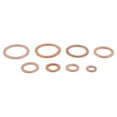thumbnail image 2 of 100Pcs Copper Crush Washer Gasket Set Flat Ring Seal Assortment Kit M4-M14 Kit, 2 of 14