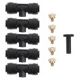 thumbnail image 1 of MasteelfCA 1 Set 1/4 Sprayer Nozzle Professional Low Pressure Atomizing Nozzle Hose Sprayer, 1 of 8