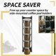 thumbnail image 5 of 2pcs coffee Pod Holder Side Mount for K Cup Pods Dispenser black, 5 of 5