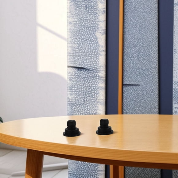 WASHWEPE 12Ud Pies De Goma Negros Para Cocinas Con Absorción De Y Uso