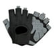 thumbnail image 2 of Guantes de entrenamiento, guantes de medio dedo para ejercicio, guantes de ciclismo, protectores de manos, color negro, talla L Negro L, 2 of 9