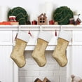 thumbnail image 5 of Gcvizuso Christmas Stockings, Clearance Christmas Decor, Christmas Tree Decorations Gift Bags Candy Bags White Velvet Christmas Stockings, 5 of 6