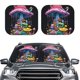 thumbnail image 2 of Balery Colorful Mushroom Parasol para parabrisas de coche de 2 piezas | Parasol plegable para parabrisas delantero de coche para la mayoría de sedanes-Small, 2 of 6