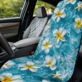 thumbnail image 3 of Bulopur Tropical Front Car Seat Cover Towel for Women Plumeria Decorative Car Seat Protector with Storage Bag for Beach Vacation Portable Fit SUV Sedan Truck 1pcs, 3 of 7